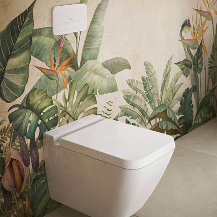 Villeroy & Boch Viconnect Панель смыва для унитаза, цвет: черный матовый 922490AN