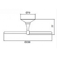 Sbordoni Flora Полотенцедержатель-кольцо, цвет: черный никель FL106NN