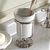 Sbordoni Flora Стакан настольный, керамический, цвет: никель FL201NI