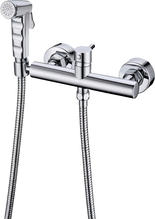 Bravat Гигиенический душ, 23,3х7,9хh16,2, цвет: хром D9140CP-RUS