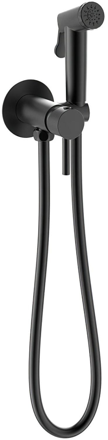 Bravat Гигиенический душ, 8,95х14,8хh23,1, цвет: черный D9151BW-ENG