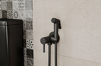 Bravat Гигиенический душ, 8,95х14,8хh23,1, цвет: черный D9151BW-ENG