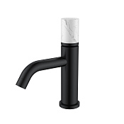 Boheme Stick Смеситель для раковины длина излива 13,5 см, без донного клапана, цвет: black 121-B-MR-W