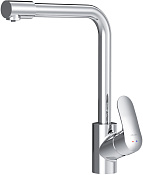 Am.Pm Like Смеситель для кухни с возможностью подключения фильтра, гибкий излив, цвет: хром глянец F8005700