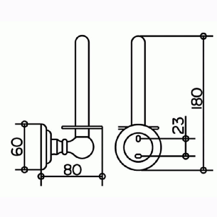 Keuco Astor Держатель запасного рулона цвет: хром 21630 10000