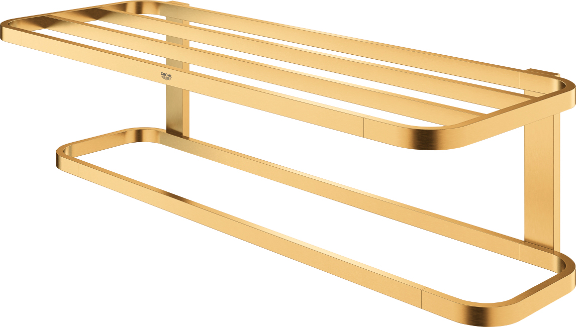 Grohe Selection Полка для полотенец 59,6 см, цвет: золото 41066GN0
