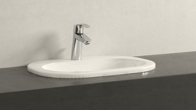 Grohe Eurosmart Смеситель для раковины, без д/к, цвет: хром 23324001