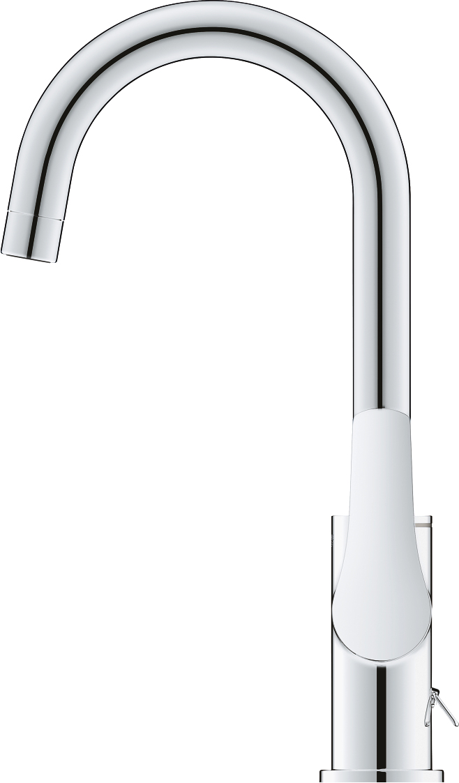 Grohe Eurosmart Смеситель для раковины высокий, без д/к, высота излива 20,8 см, цвет: хром 23743003