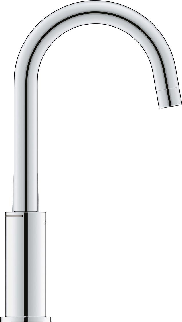 Grohe Eurosmart Смеситель для раковины высокий, с д/к, высота излива 20,8 см, цвет: хром 23970003