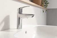 Grohe Eurosmart Смеситель для раковины, с д/к, цвет: хром 23976003