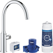 Grohe Blue Pure Кран для кухонной мойки, цвет: хром 30387000