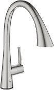 Grohe Zedra Touch Смеситель для кухни, цвет: суперсталь 30219DC2