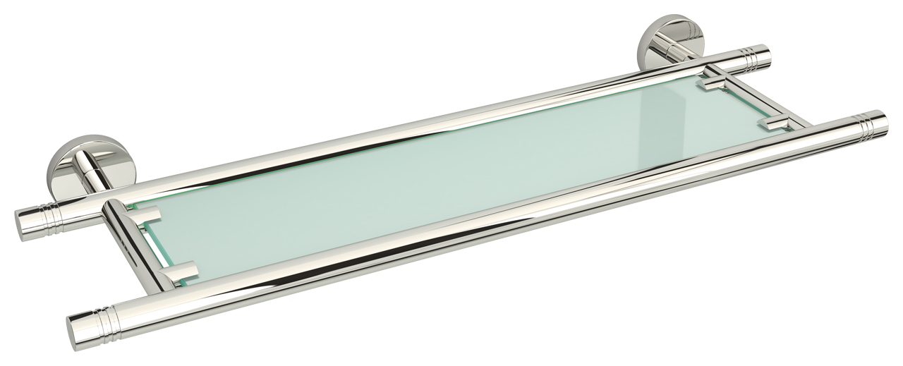 Сунержа Каньон Полка стеклянная 50x17,3x5h см, цвет: золото 03-3003-0500