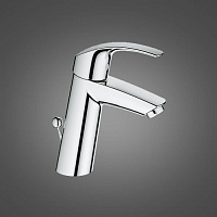 Grohe Eurosmart Смеситель для раковины, с д/к, цвет: хром 23322001