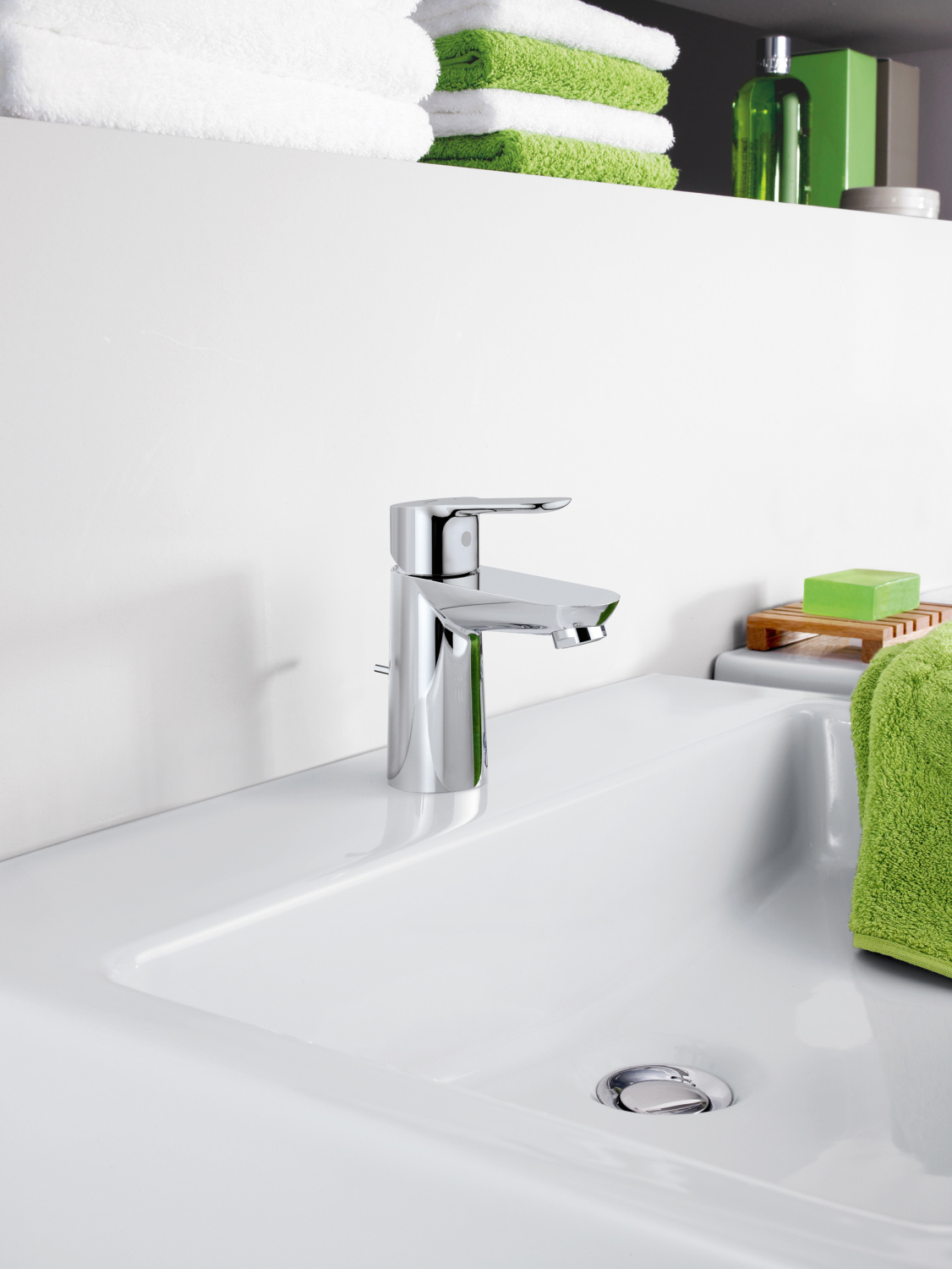 Grohe BauEdge Смеситель для раковины, цвет: хром 23328000