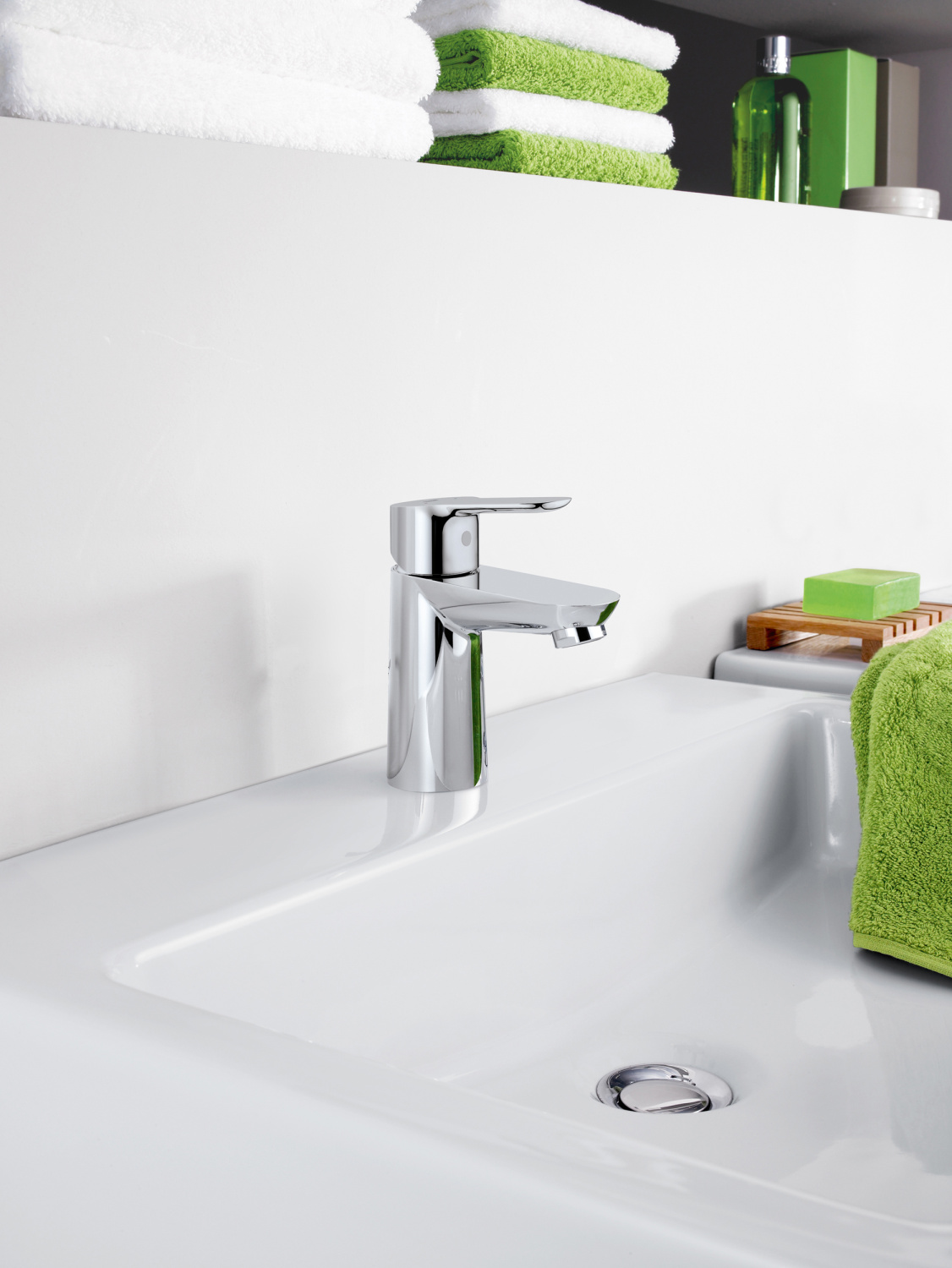 Grohe BauEdge Смеситель для раковины, цвет: хром 23330000