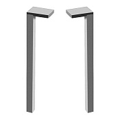 Laufen Space Ножки для мебели 27h см, цвет: алюминий светлый 4.1122.0.160.105.1