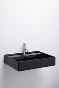 Laufen Kartell By Раковина подвесн./мебельная прямоуг. 60х46х12h см, цвет: черный 8.1033.3.020.104.1
