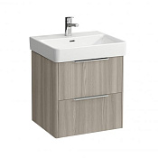 Laufen Base Тумба подвесная, 2 ящика 52х44х51h см, цвет: светлый вяз 4.0217.2.110.262.1