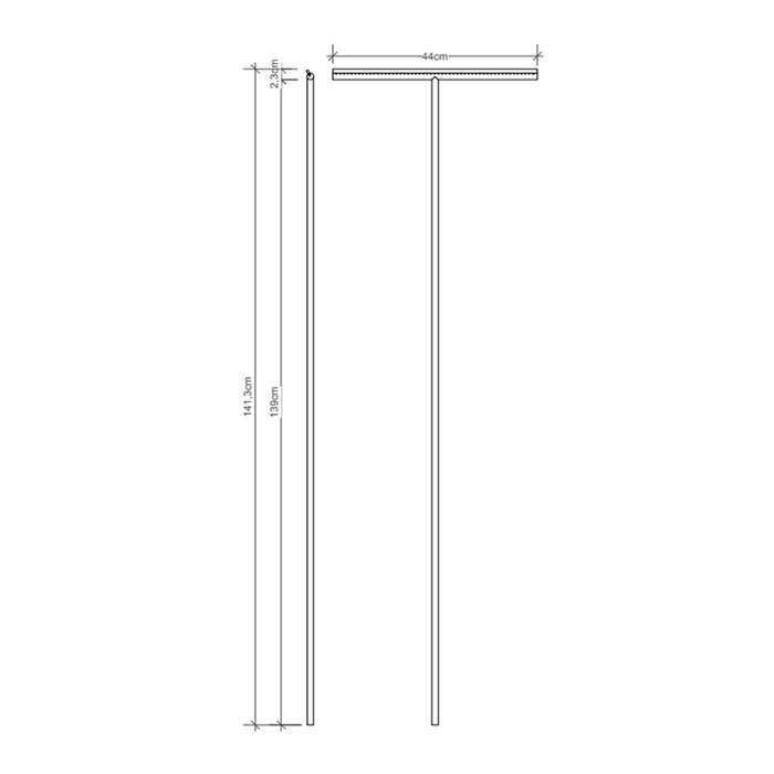 Decor Walther Easy XL Cкребок, цвет: хром 0902400