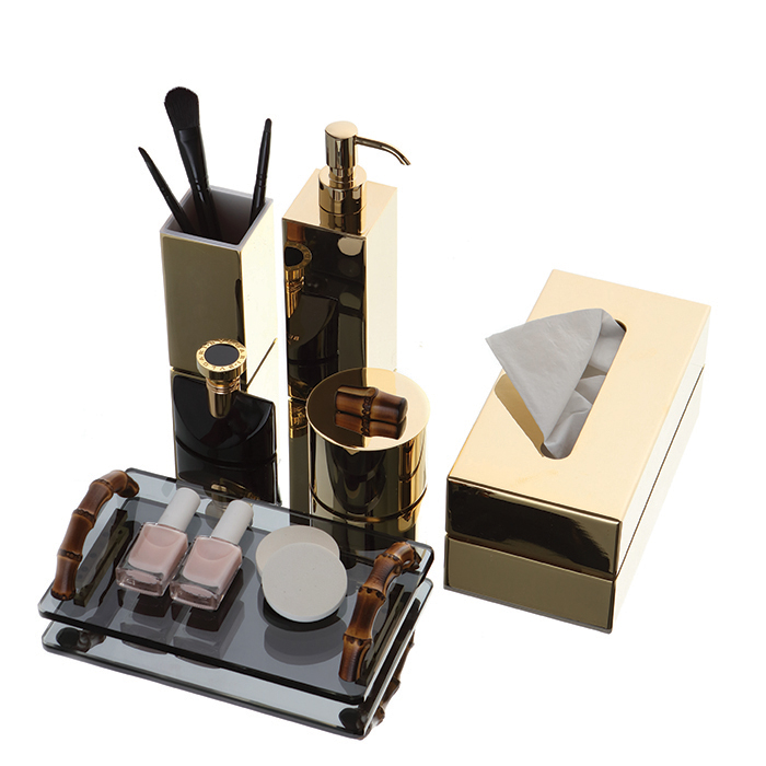 Bertocci Guccio Контейнер с крышкой 7хh8х23 см, цвет золото 126 4928 5000