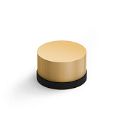 Decor Walther Club Дверной стопор 5,3x9x9h см, круглый, цвет: золото 0509520