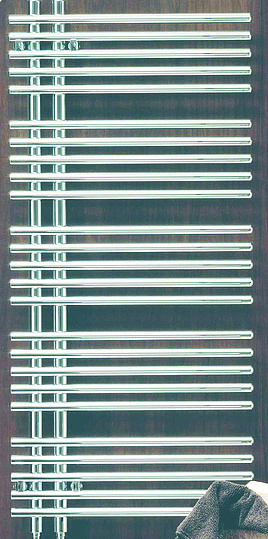 Zehnder Yucca Star Полотенцесушитель водяной 50x12,3x108,8h см, цвет: белый  белый YAS-120-050