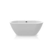 Knief Form XS Ванна из Acrylic отдельностоящая 155х75 см, цвет: белый 0100-257-06