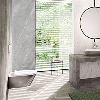 Catalano Gold & Silver Унитаз подвесной безободковый 35x55, смыв торнадо, цвет: серебро/белый глянц. 0111550041