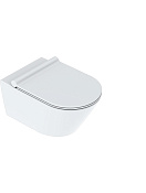 Catalano Zero Унитаз подвесной безободковый 35x55 см, смыв торнадо, Twinglaze, цвет: белый матовый 0111550021