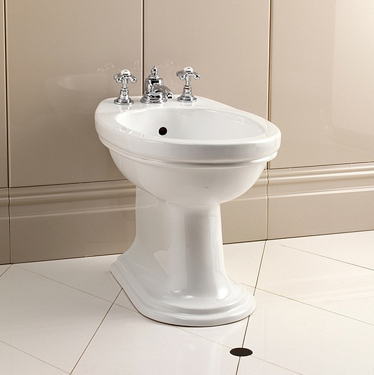 Devon&Devon Rose Биде напольное 35x37,5h см, цвет: белый IBBID3FROSE