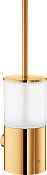 Grohe Atrio New Ершик для унитаза подвесной, со стеклянной колбой, цвет: золото 40314GL3