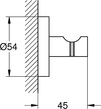 Grohe Essentials Крючок для полотенца, цвет: теплый закат 40364DA1