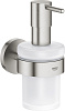 Grohe Essentials Дозатор для жидкого мыла, подвесной, цвет: сталь 40394DC1