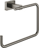 Grohe Essentials Cube Полотенцедержатель 18,6 см, цвет: темный графит, матовый 40510AL1