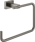 Grohe Essentials Cube Полотенцедержатель 18,6 см, цвет: темный графит, матовый 40510AL1