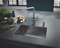 Grohe Cosmopolitan Дозатор для жидкого мыла, встраиваемый, цвет: сталь 40535AL0