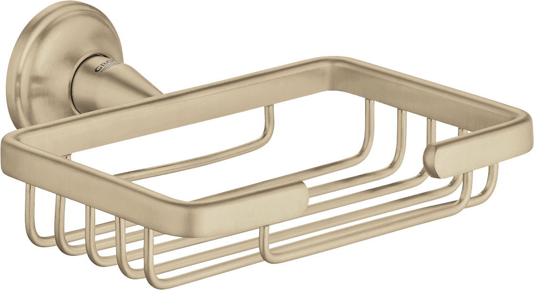 Grohe Essentials Authentic Мыльница-решетка, подвесная, цвет: матовый никель 40659EN1