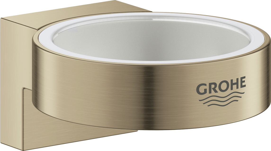 Grohe Selection Дозатор для жидкого мыла, подвесной, стеклянная колба, цвет: сталь 41028EN0