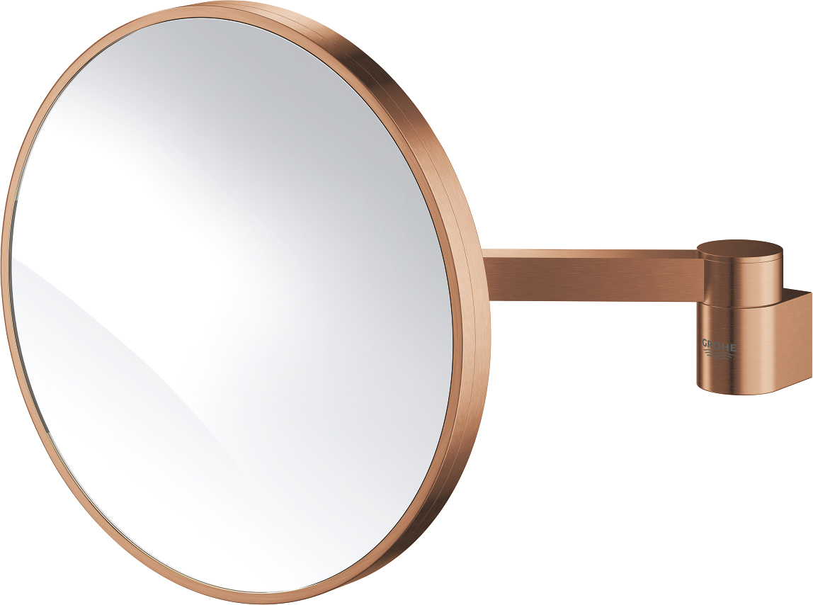 Grohe Selection Косметическое зеркало, прямоугольное 25x8,1h20 см, цвет: медь 41077DL0