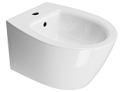 GSI Modo Биде подвесное с 1 отверстием под смеситель и переливом, без крепежа, цвет: белый глянцевый 9864111