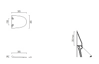 GSI Community Крышка для писсуара с микролифтом, цвет: белый глянцевый MSORS11
