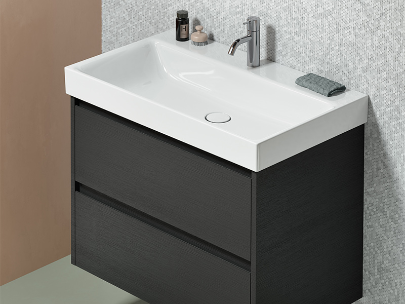 GSI Nubes Раковина подвесная/накладная 80x50 см, 1 отверстие, с переливом, цвет: белый глянцевый 9622111