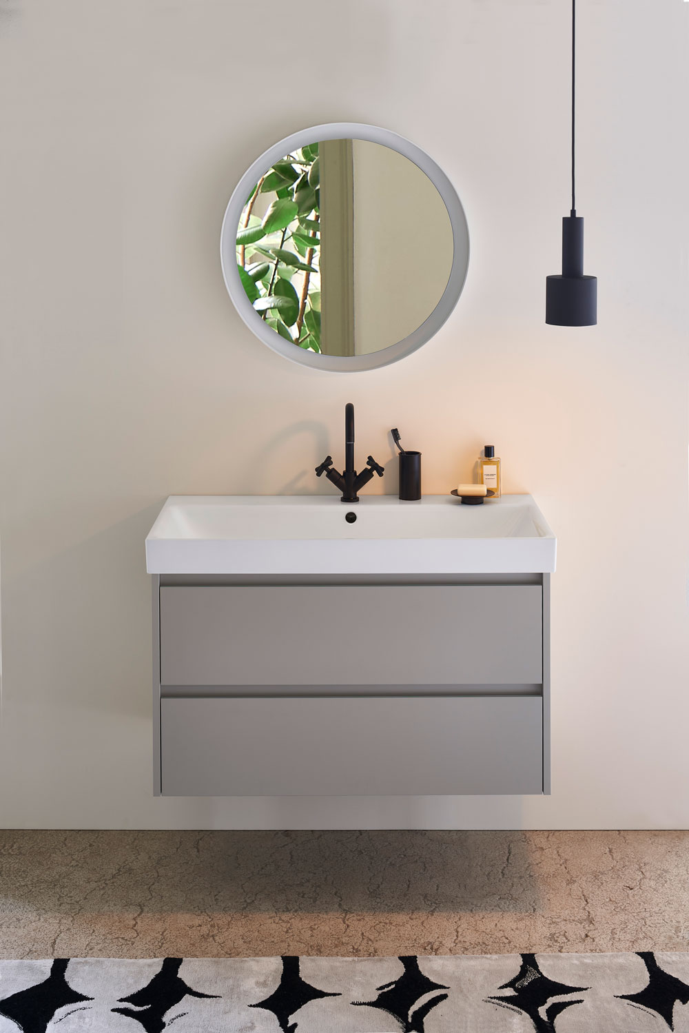 GSI Nubes Раковина подвесная/накладная 100x50 см, 1 отверстие, с переливом, цвет: белый глянцевый 9623111