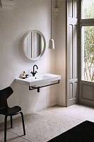 GSI Nubes Раковина подвесная/накладная 100x50 см, 1 отверстие, с переливом, цвет: белый глянцевый 9651111