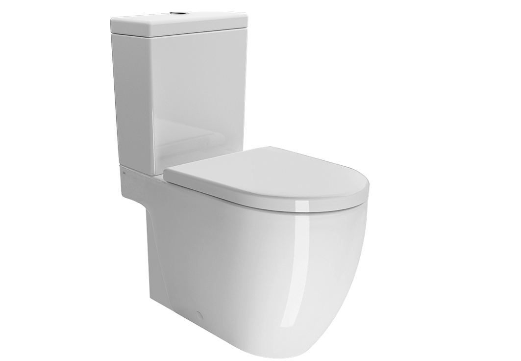 GSI Pura Чаша унитаза моноблок, цвет: белый глянцевый 881711