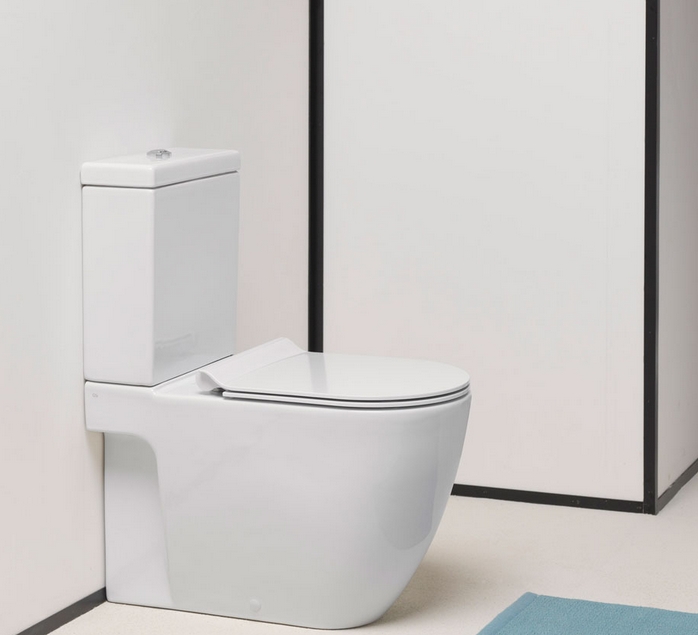 GSI Pura Чаша унитаза моноблок, цвет: белый глянцевый 881711