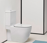 GSI Pura Чаша унитаза моноблок, цвет: белый глянцевый 881711