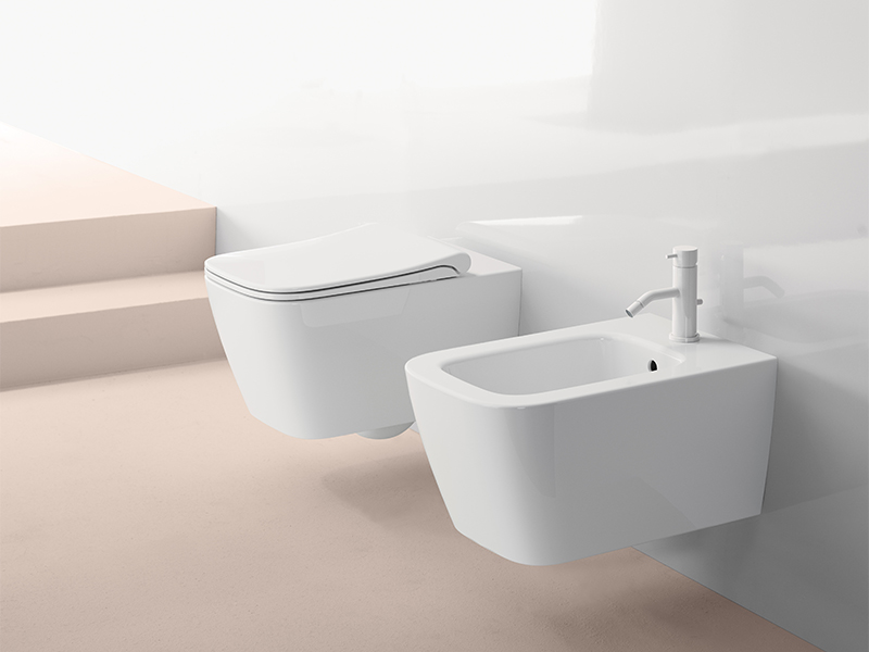 GSI Nubes Унитаз подвесной 55x35 см безободковый, смыв swirlflush, цвет: белый глянцевый 961511