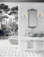 GSI Pura Унитаз подвесной 55x36 см безободковый, смыв swirlflush, цвет: белый глянцевый 881511